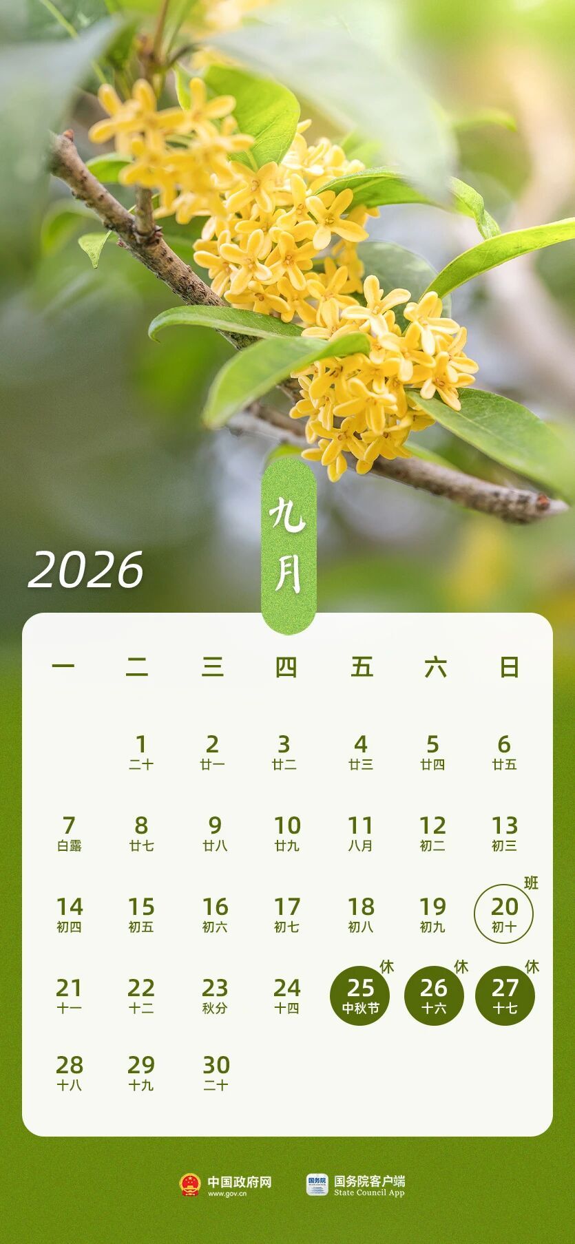 2026年节假日安排通知_2026年世界杯现场直播_2026年放假调休日期表