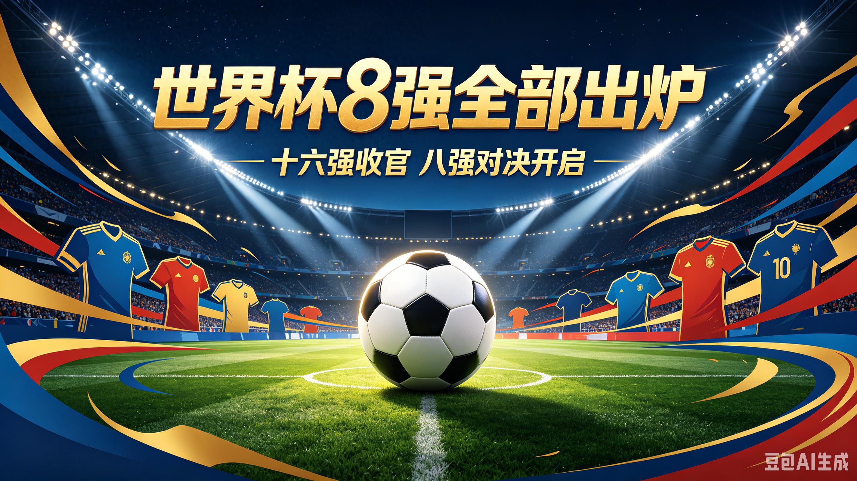 世界杯八强出炉!欧洲6队霸榜,阿根廷摩洛哥成独苗