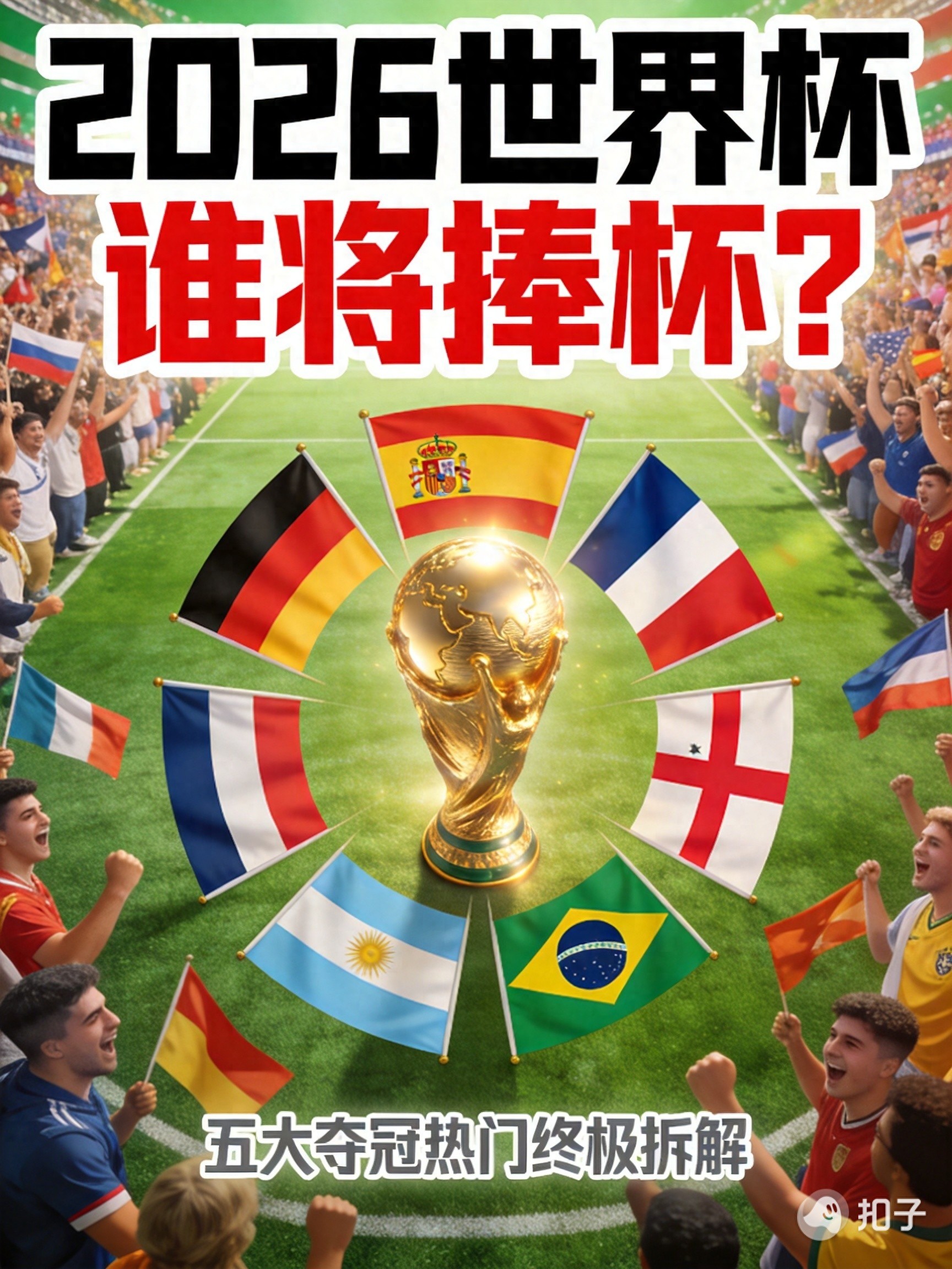 2026世界杯48小时倒计时!五大夺冠热门深度解析