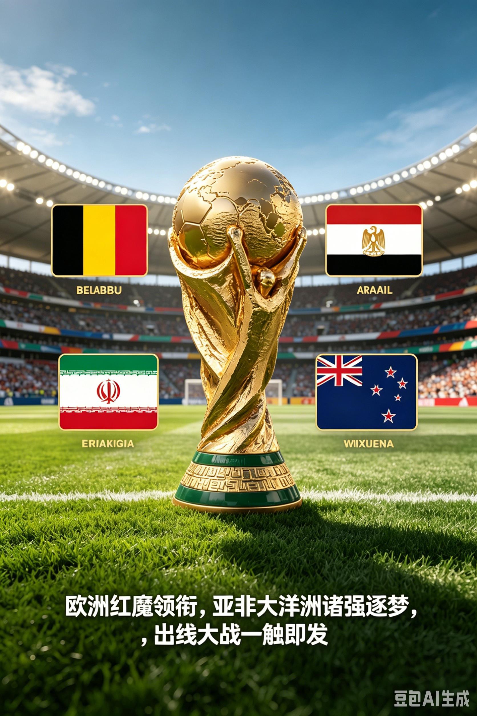 2026世界杯48队开踢!比利时G组名单速看