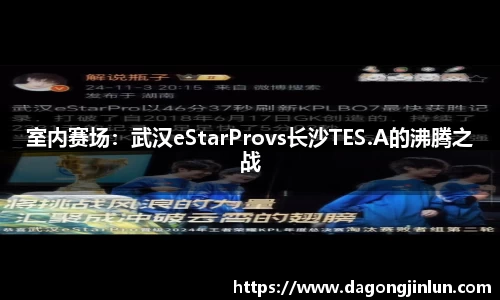 室内赛场：武汉eStarProvs长沙TES.A的沸腾之战